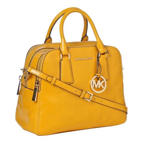 mustard yellow michael kors purse|michael kors purses clearance yellow.